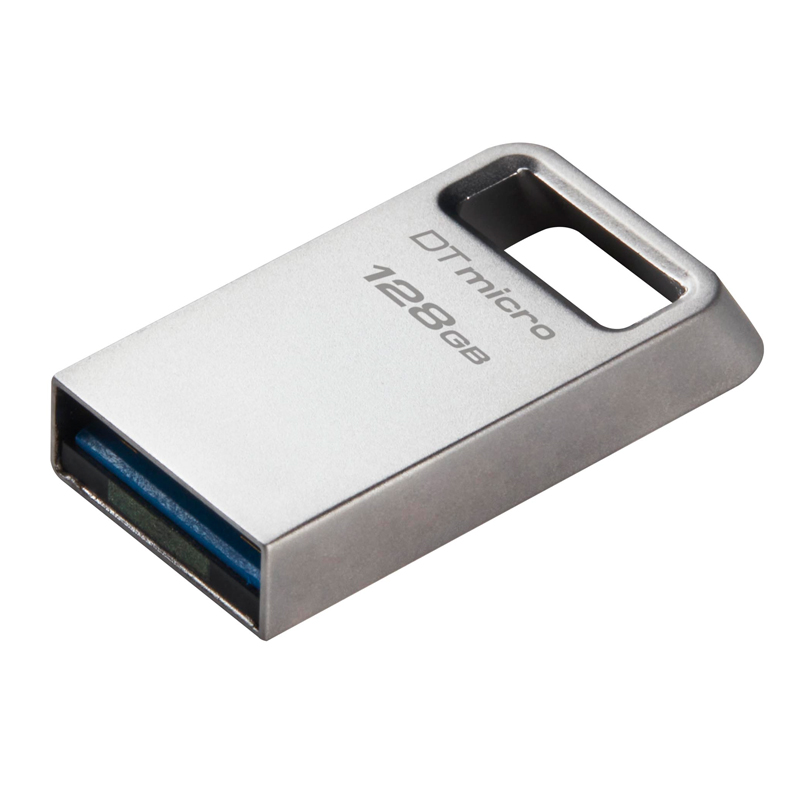 Memoria Flash Kingston Datatraveler Micro Unidad Flash Usb Ultrapequeño Con Metal Pre