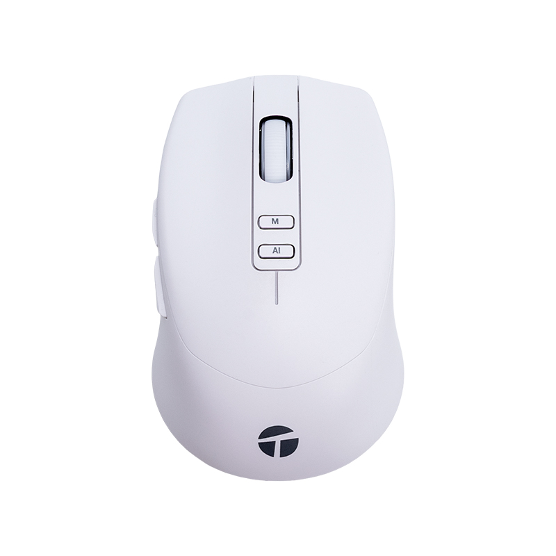 Mouse Inalámbrico Teros Te-1250ai , 2.4ghz, 8 Botones, Ia, Dpi 3200, Usb, Bt Desc