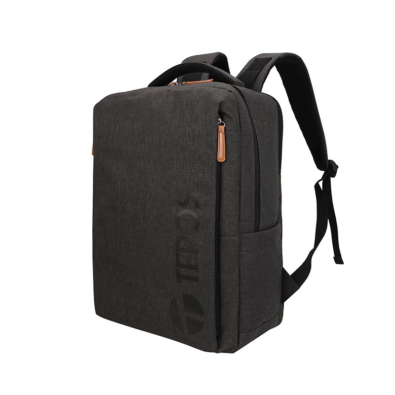 Backpack Teros City Iii Te-9045gr, Para Notebooksde Hasta 15.6 - Color Gris Mant