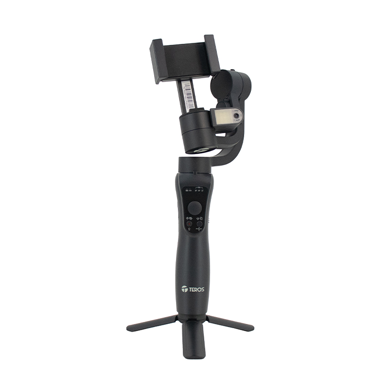Estabilizador Gimbal De 3 Ejes 360º Con Rastreador Ia, Teros Te-7056n Para Telefonos[