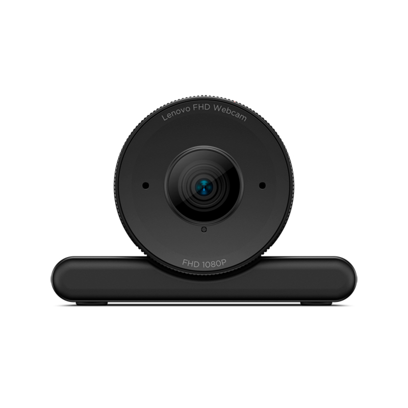 Camara Web Lenovo Fhd (1920x1080@30 Fps), Interfaz: Usb 2.0 Tipo-a, Color Negro L