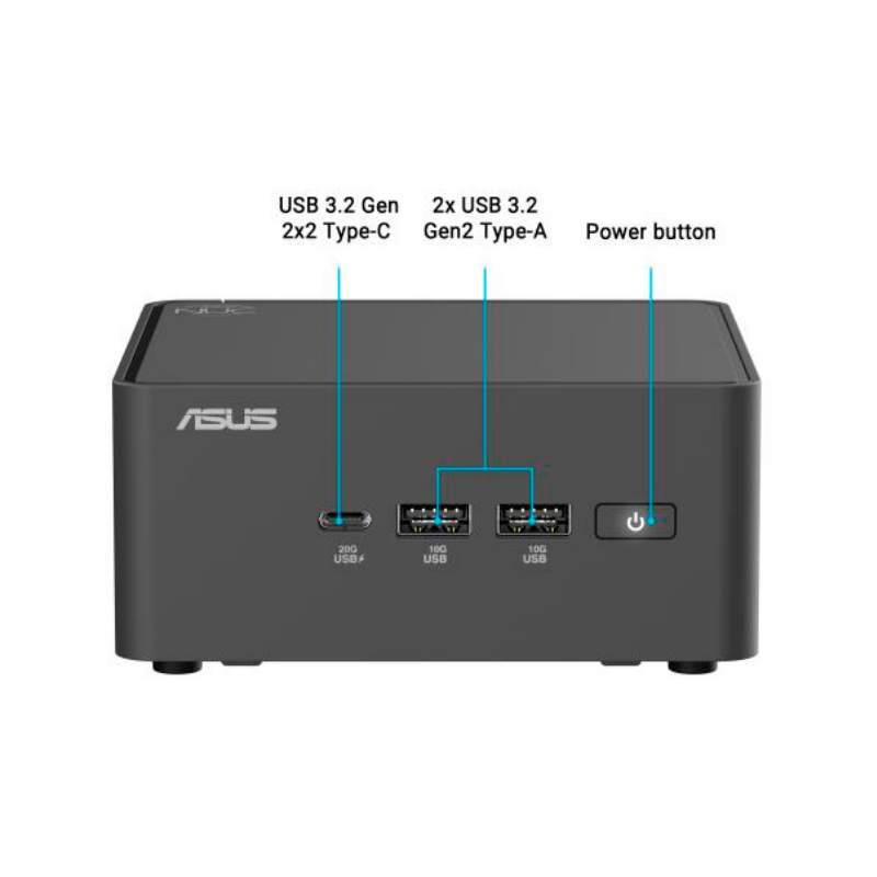 Barebone Asus Nuc 15 Pro, Intel Core 3 100u 1.2 /4.7ghz/6c/8t/10mb Smart Cache La