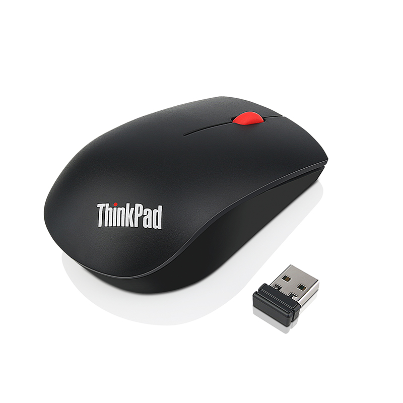 Mouse Lenovo Essential Inalámbrico Negro