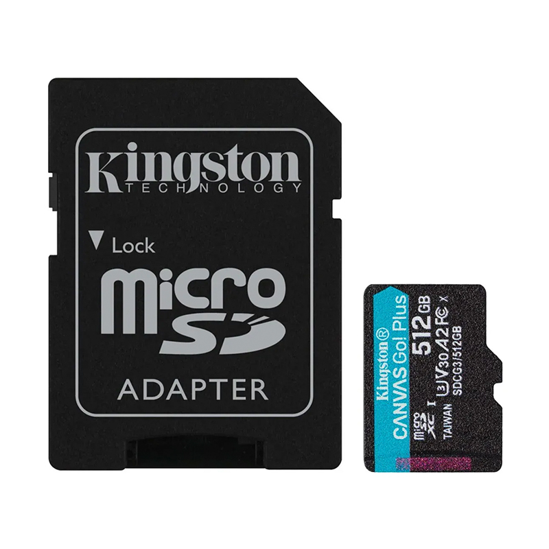 MicroSD Kingston Canvas Go! Plus 512GB