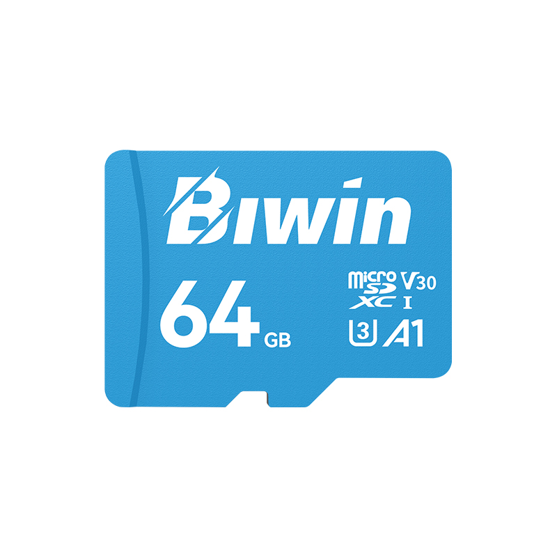 Memoria Microsd Biwin Ms100 64gb Clase 10 Uhs-i U3 V30 A1