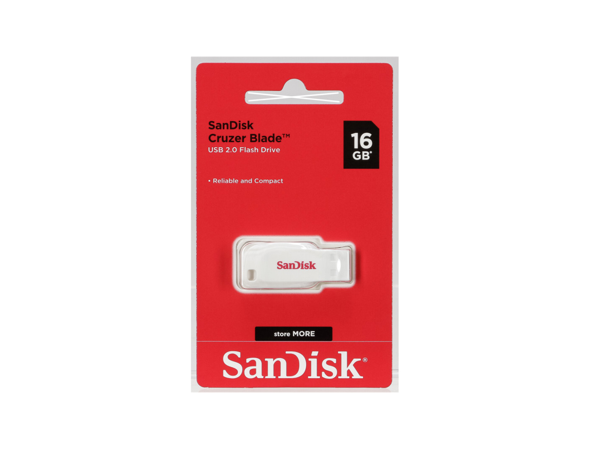 Memoria Usb Sandisk Cruzer Blade 16gb Pendrive