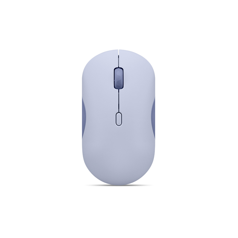 Mouse Lenovo 350 Silencioso, Interfaz Bluetooth, Color Uva Meta , Sin Batería El